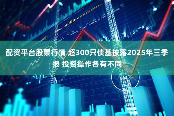 配资平台股票行情 超300只债基披露2025年三季报 投资操作各有不同